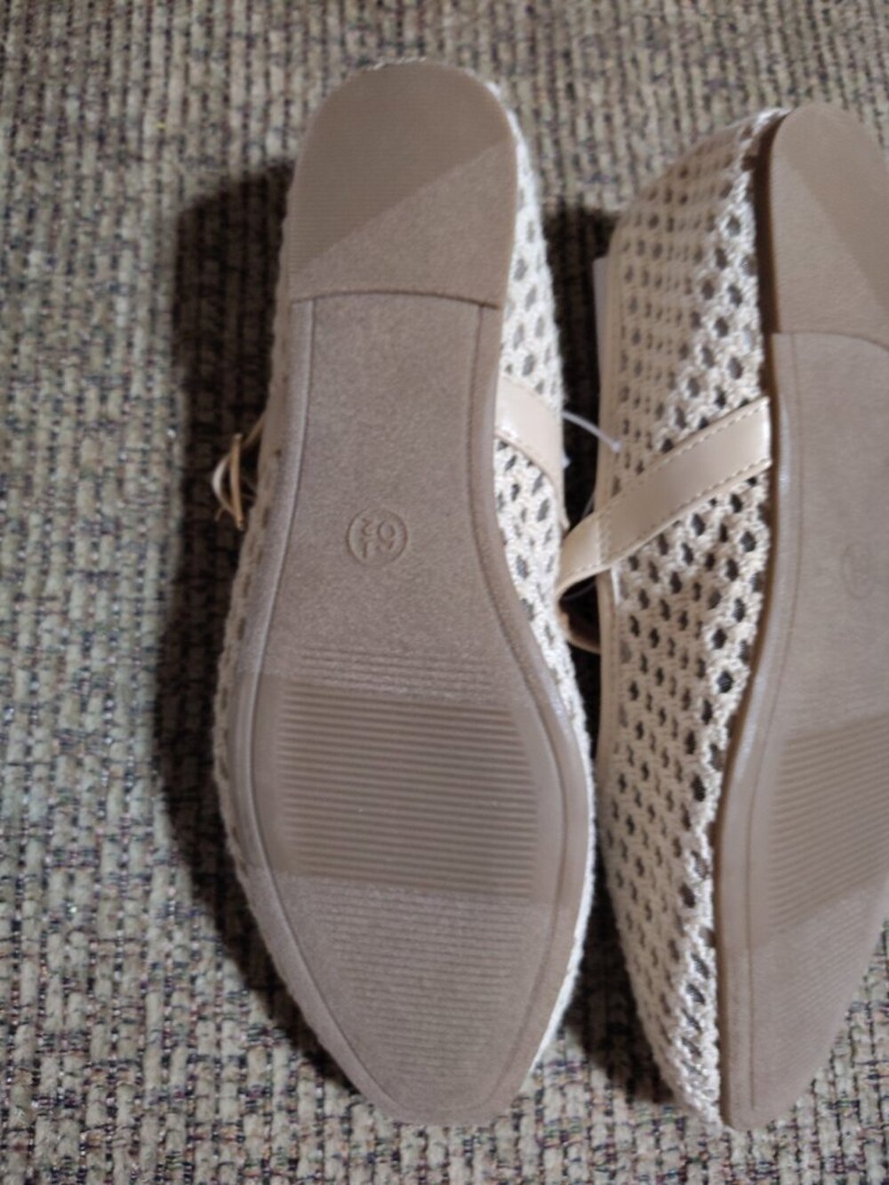 Universal Thread Women's Sylvia Woven Mary Jane Ballet Flats wit Memory Foam 6.5 - Picture 7 of 7